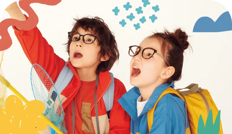KIDS & JUNIOR はじめての子ども用メガネ選び