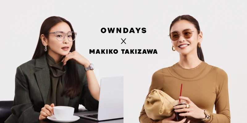 OWNDAYS x MAKIKO TAKIZAWA