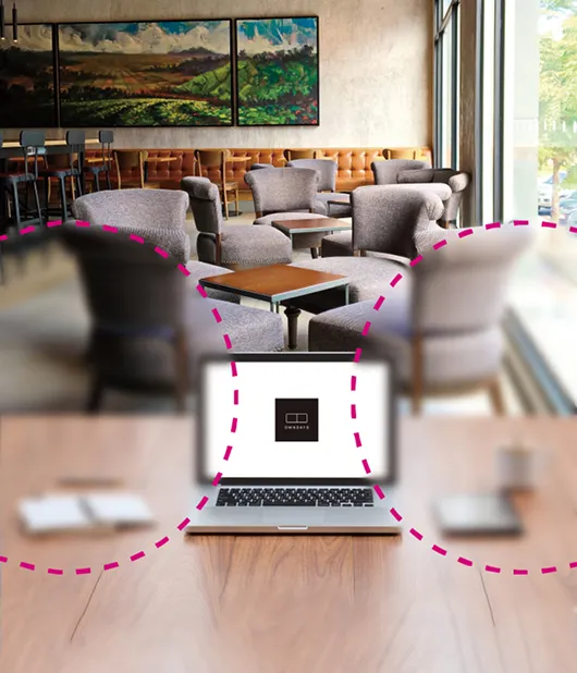 通常の遠近両用レンズ