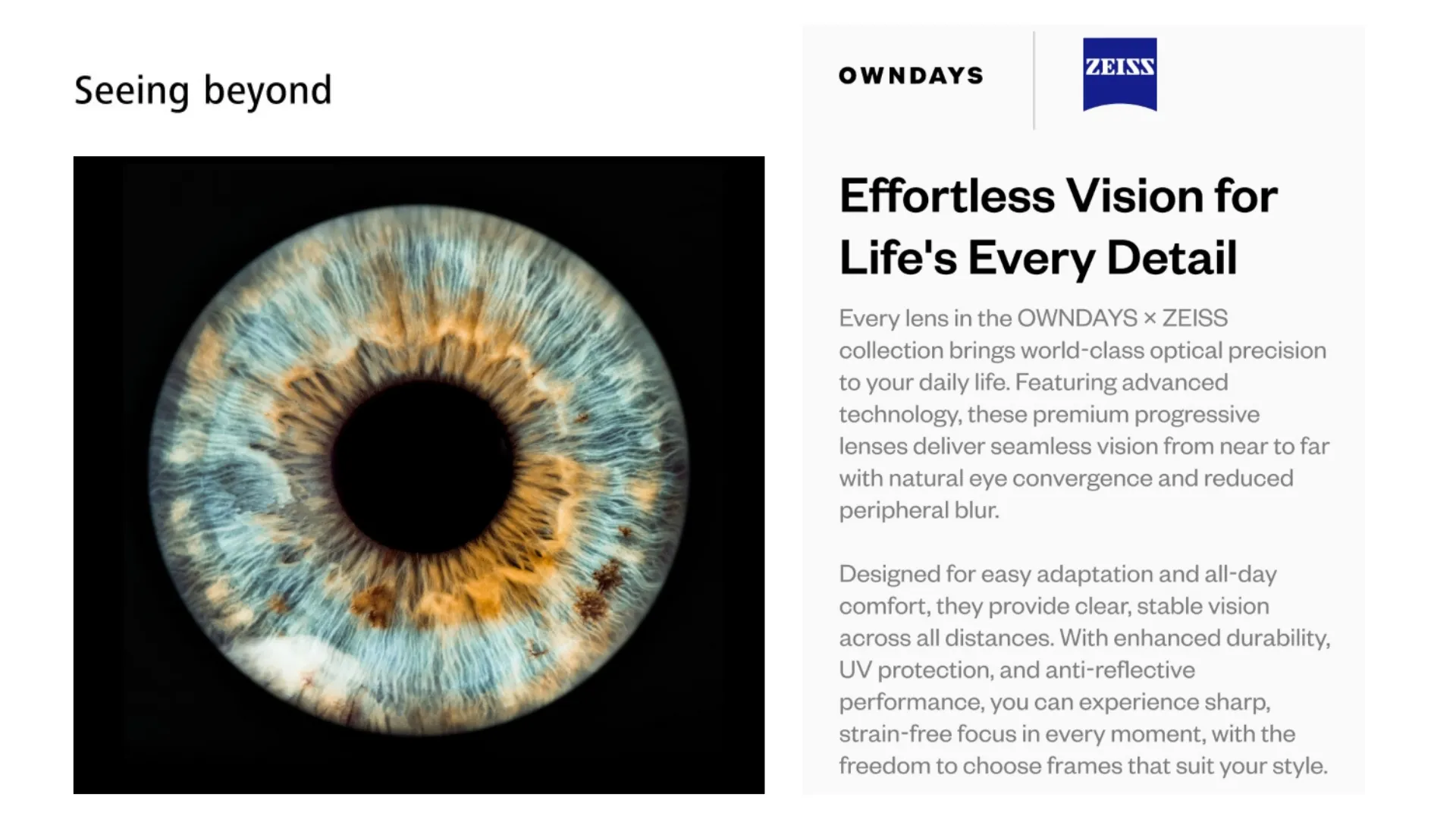 Effortless Vision for Life's Every Detail