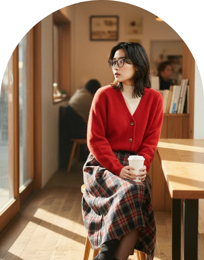 秋のトレンドメガネコーデ 2025 AUTUMN EYEWEAR TREND STYLING