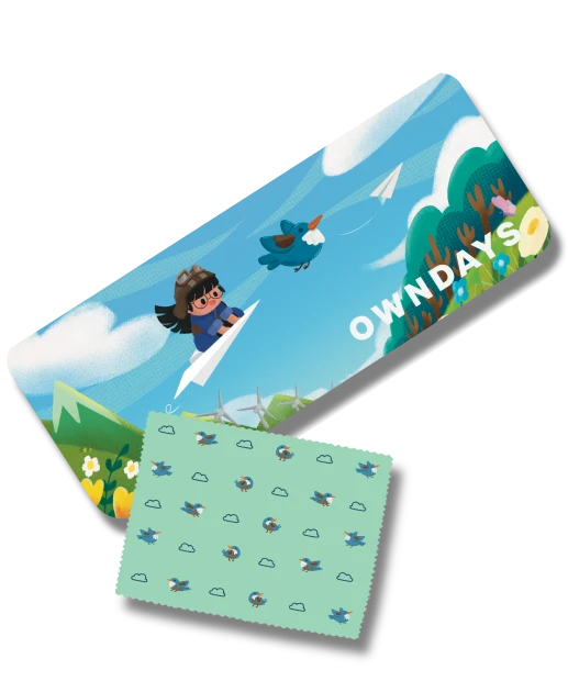 Clean Air Asia eyewear case artwork