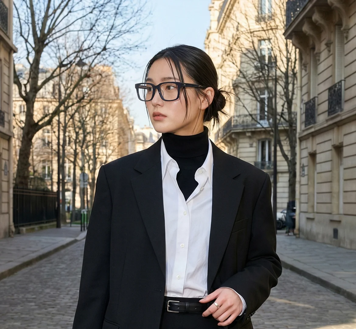 2026年 EARLY SPRING TREND STYLING 冬春のトレンドメガネコーデ