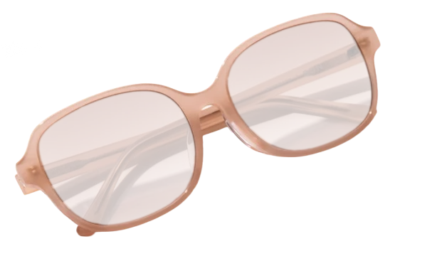 Sunglasses shadow