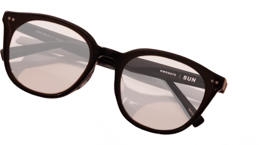 Sunglasses shadow