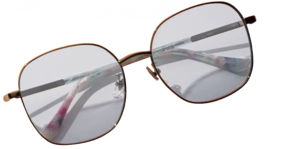 Sunglasses shadow