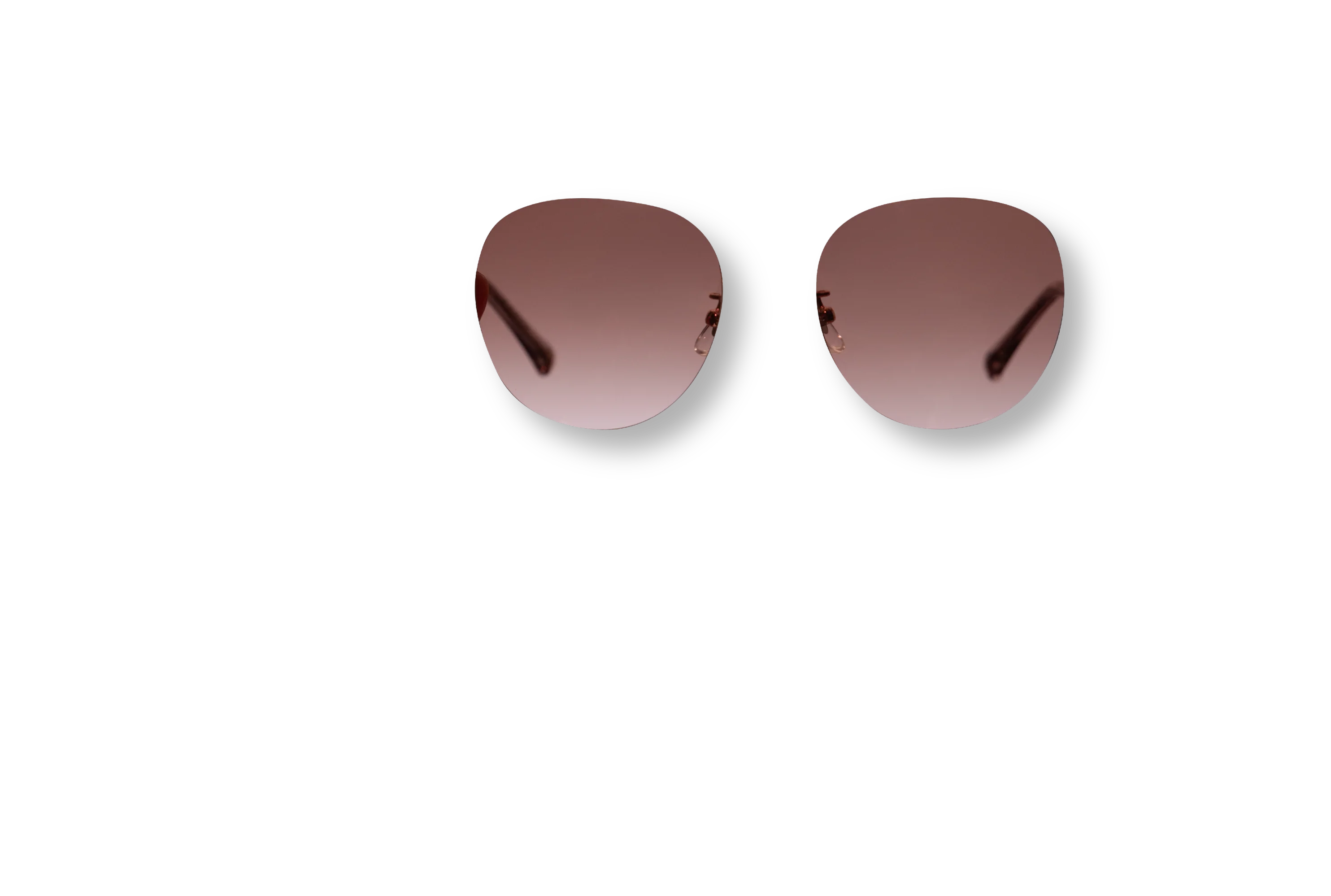 Sunglasses shadow