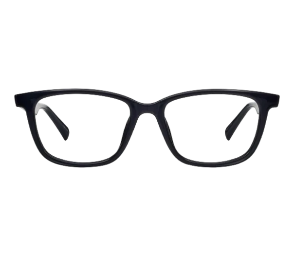 Black frame glasses 02