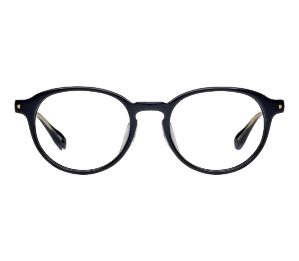Black frame glasses 03