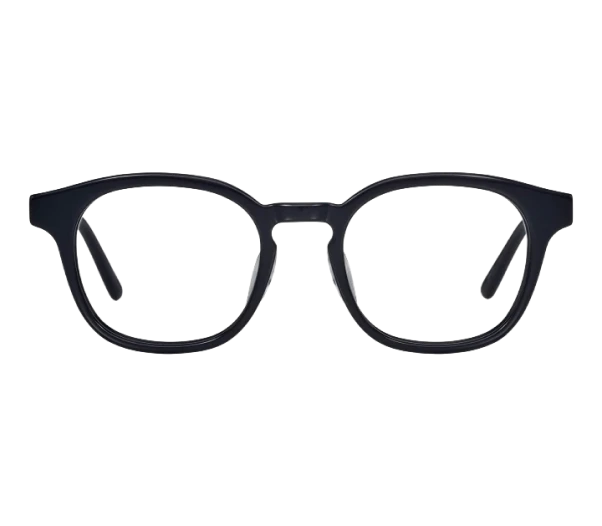 Black frame glasses 05