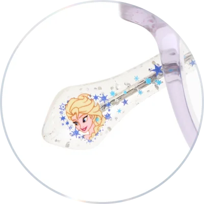 រីងស៊ុម C2នៅផ្នែកនៃដងវ៉ែនតាមានការរចនាម៉ូដ Elsa និង Annaដែលមើលទៅគួរឱ្យស្រលាញ់។