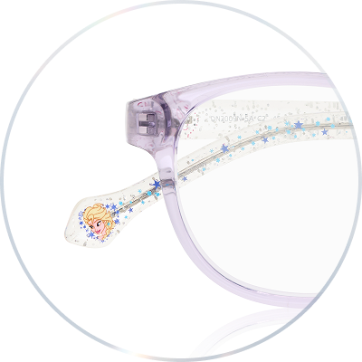 ផលិតពីសម្ភារៈ TR90 ដែលងាយស្រួលប្រើ ទម្ងន់ស្រាល និងអាចបត់បែនបានគ្រប់កាលទេសះ។