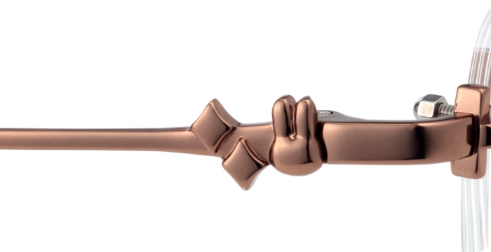 テンプルにうさぎモチーフ