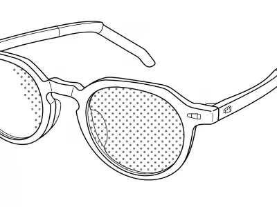 Photochromatic lenses that change colour under UV light