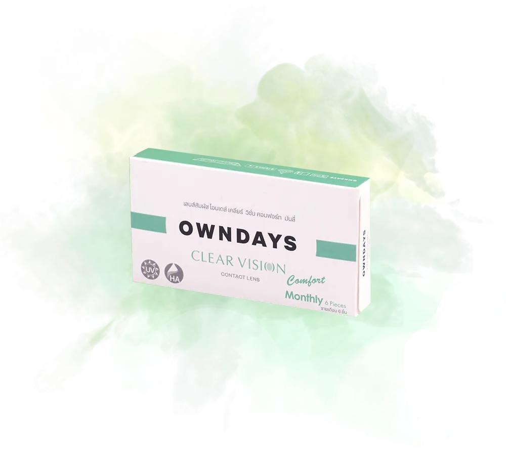 OWNDAYS CLEAR VISION COMFORT MONTHLY package