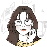 クリアフレームで透明感をまとう