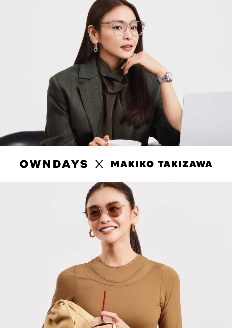 OWNDAYS × MAKIKO TAKIZAWA