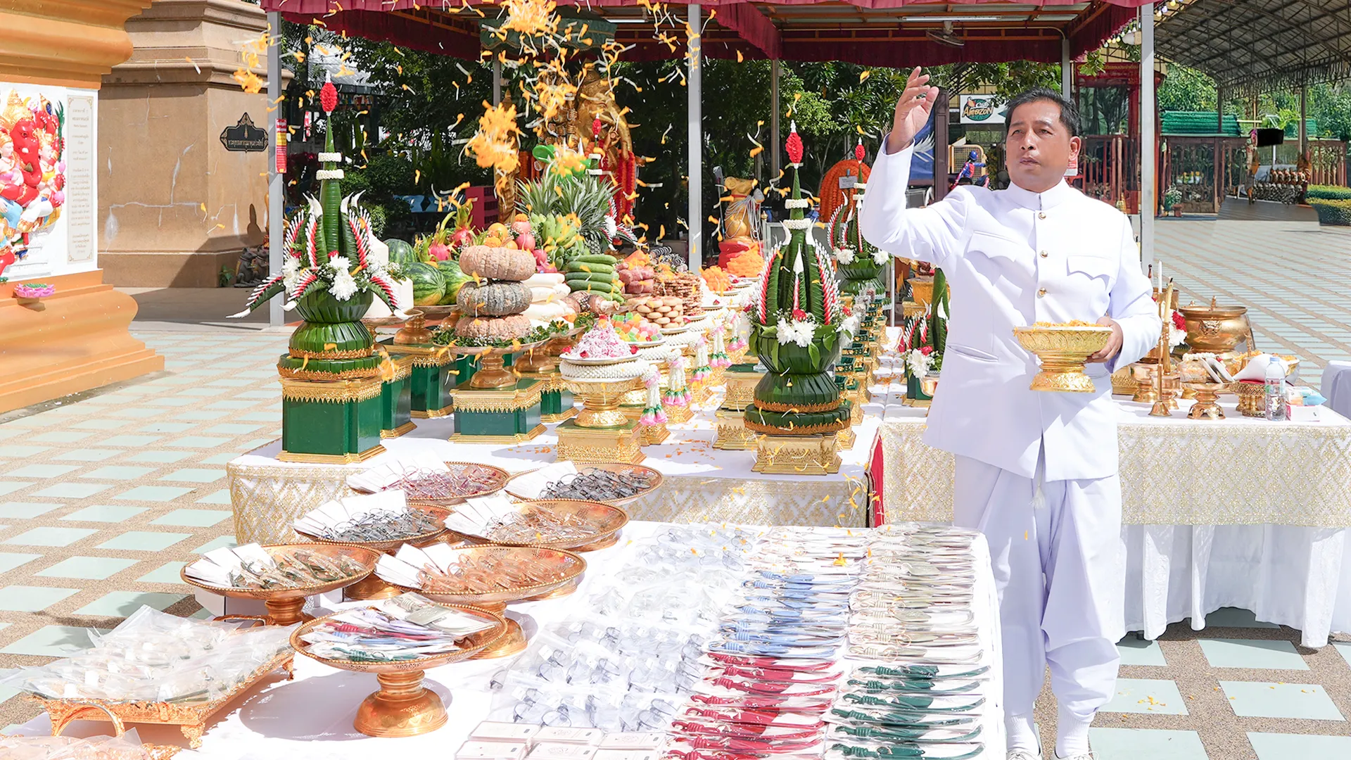 Blessed from Wat Saman Rattanaram