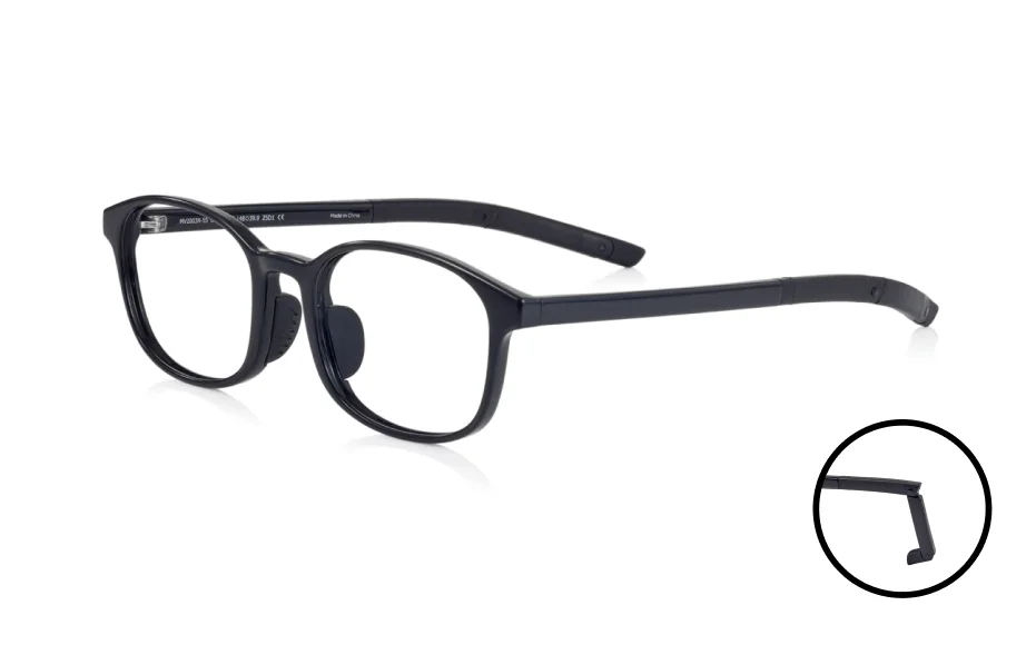 フィット感のあるフレーム