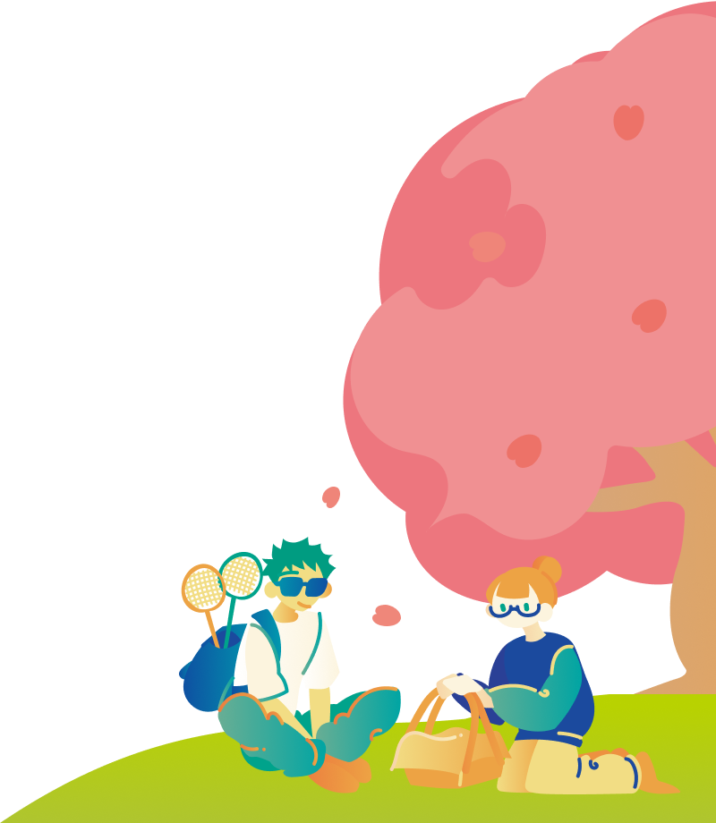 オプションレンズで春にぴったりのスタイルを見つけよう