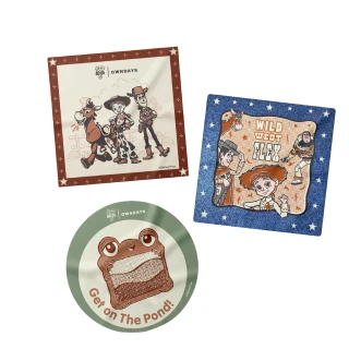 TOY STORY 經典角色圖案眼鏡布，共推出三款值得收藏的設計