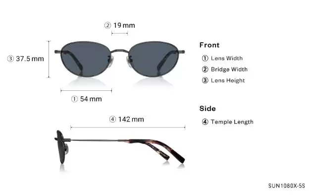 Sunglasses OWNDAYS | SUN SUN1080X-5S  Gun 