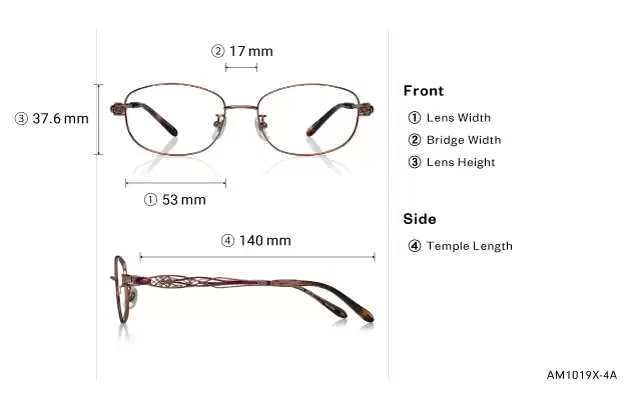 Eyeglasses OWNDAYS | ESSENTIAL AM1019X-4A  Pink