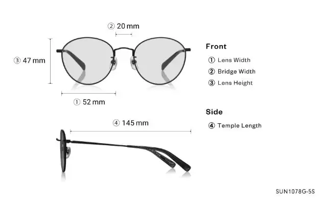 Sunglasses OWNDAYS | SUN SUN1078G-5S Matte Black