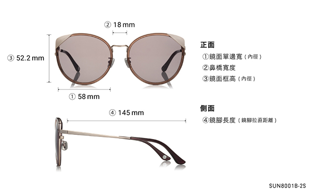 Sunglasses OWNDAYS | SUN SUN8001B-2S  Gray 