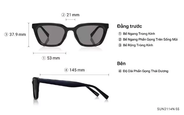 Sunglasses OWNDAYS | SUN SUN2114N-5S Clear Greige