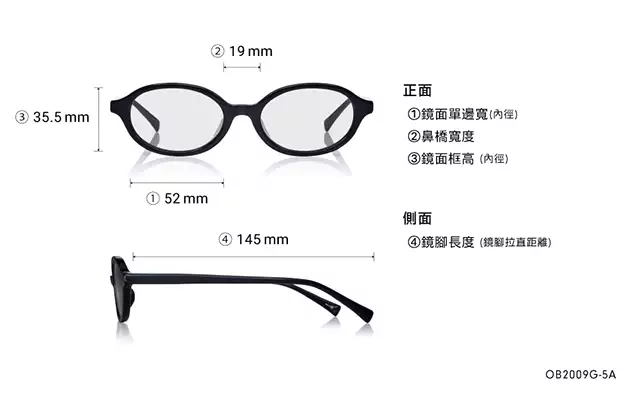 Sunglasses BACK in BLACK OB2009G-5A  Black 