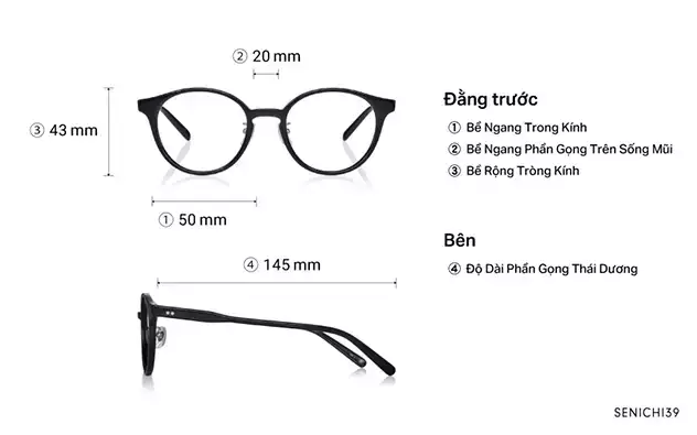 Eyeglasses Senichisaku SENICHI39  Black 