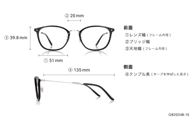 Eyeglasses Graph Belle GB2034B-1S  クリアピンク