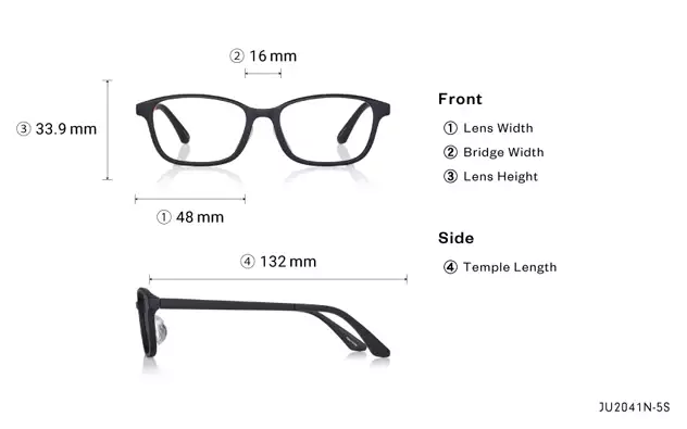 Eyeglasses Junni JU2041N-5S  Clear Gray 