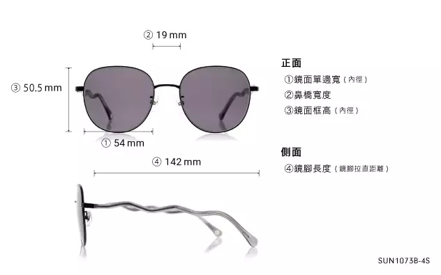 Sunglasses OWNDAYS | SUN SUN1073B-4S  Matte Black