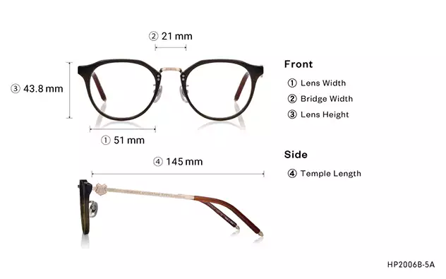 Eyeglasses Harry Potter × OWNDAYS HP2006B-5A  Clear Brown 