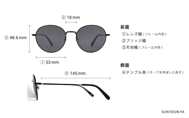 Sunglasses OWNDAYS | SUN SUN1052B-9A  ブラウンデミ