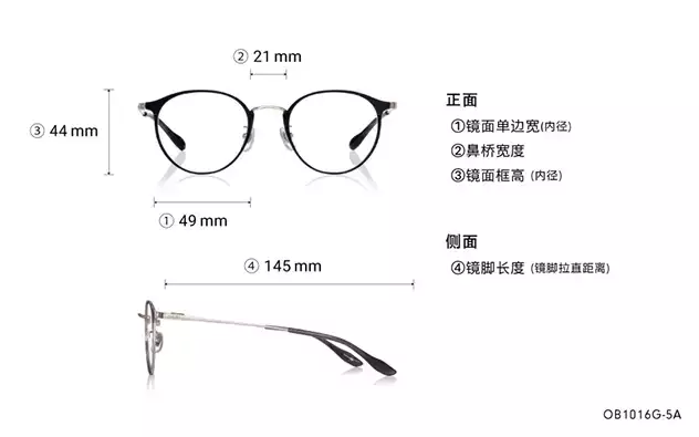 Eyeglasses BACK in BLACK OB1016G-5A  Gun 