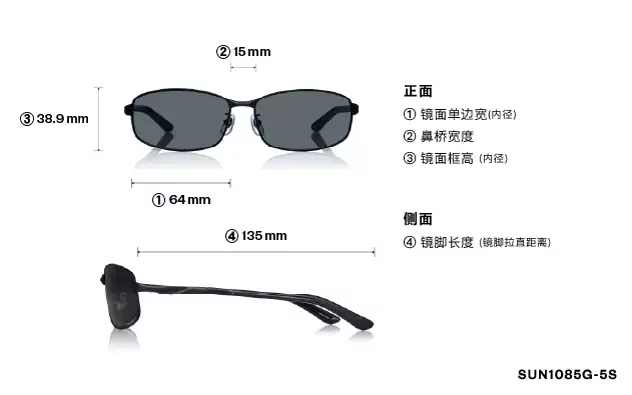 Sunglasses OWNDAYS | SUN SUN1085G-5S  Matte Black 