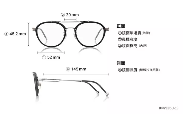 Eyeglasses TOY STORY | OWNDAYS DN2005B-5S  Matte Black 