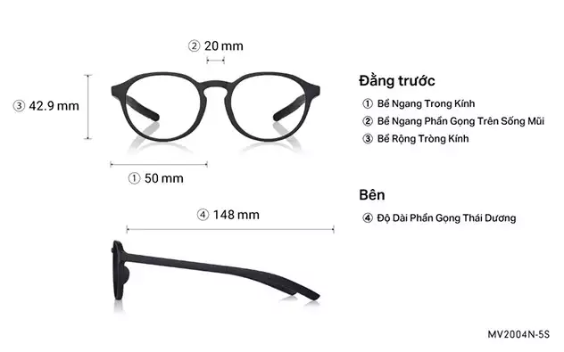 Eyeglasses OWNDAYS | MOVE MV2004N-5S  Clear Gray 