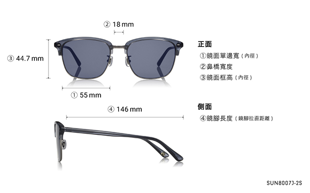 Sunglasses OWNDAYS | SUN SUN8007J-2S  Brown Demi 