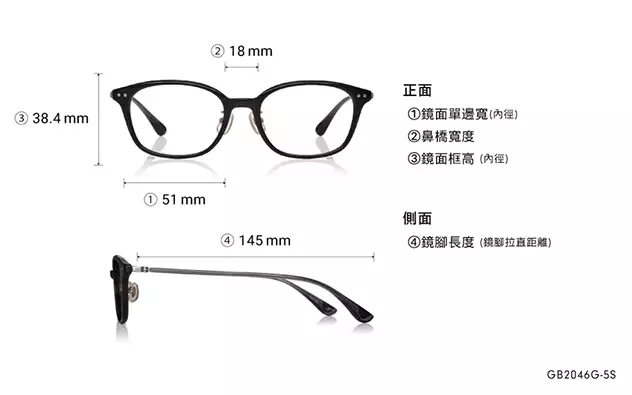 Eyeglasses Graph Belle GB2046G-5S  Greige 