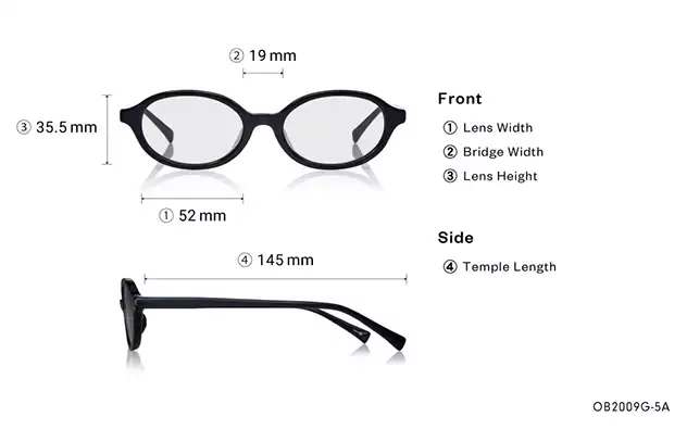 Sunglasses BACK in BLACK OB2009G-5A  Black 