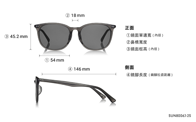 Sunglasses OWNDAYS | SUN SUN8006J-2S  Gray