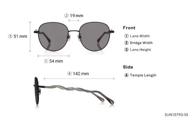 Sunglasses OWNDAYS | SUN SUN1079G-5S Matte Black