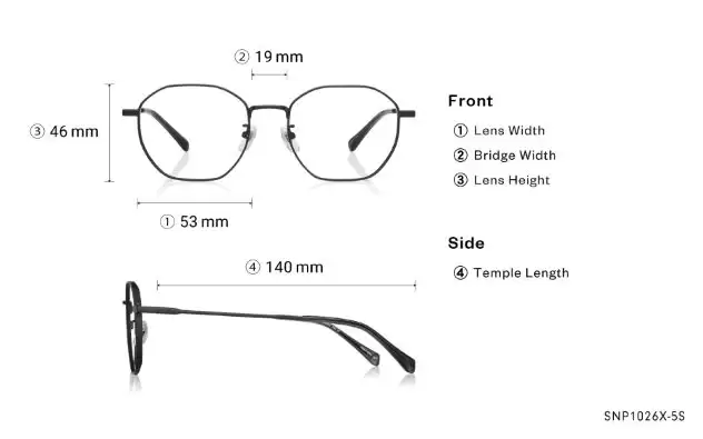 Eyeglasses OWNDAYS | SUN SNP1026X-5S Silver