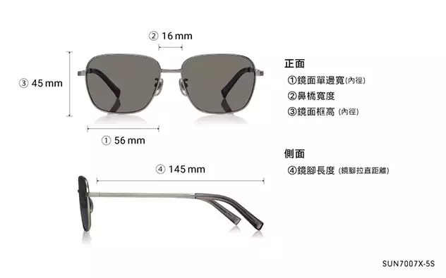 Sunglasses OWNDAYS | SUN SUN7007X-5S  Clear Gray 