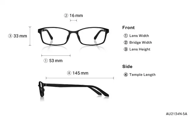 Eyeglasses OWNDAYS | AIR AU2134N-5A  Khaki Marble 