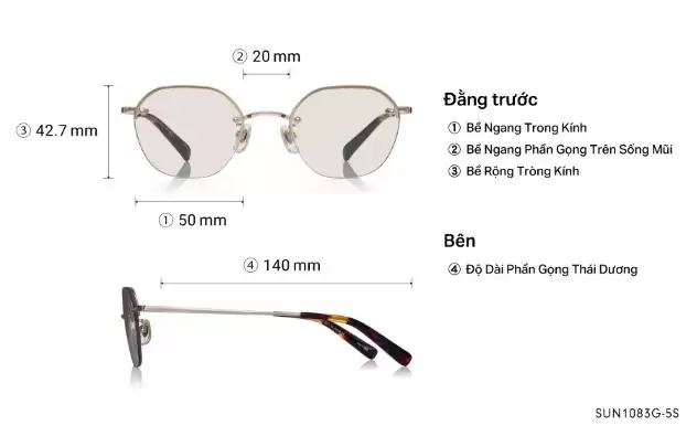 Sunglasses OWNDAYS | SUN SUN1083G-5S  Brown 